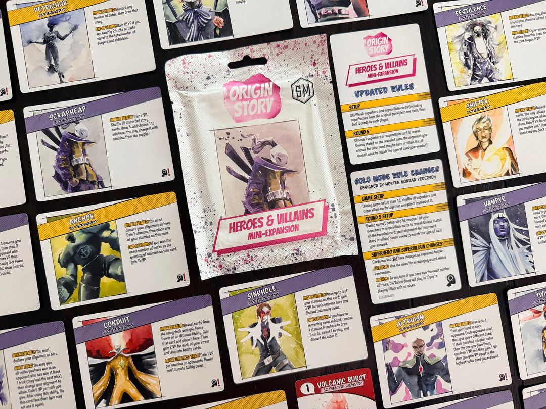Origin Story: Heroes & Villains (EN)