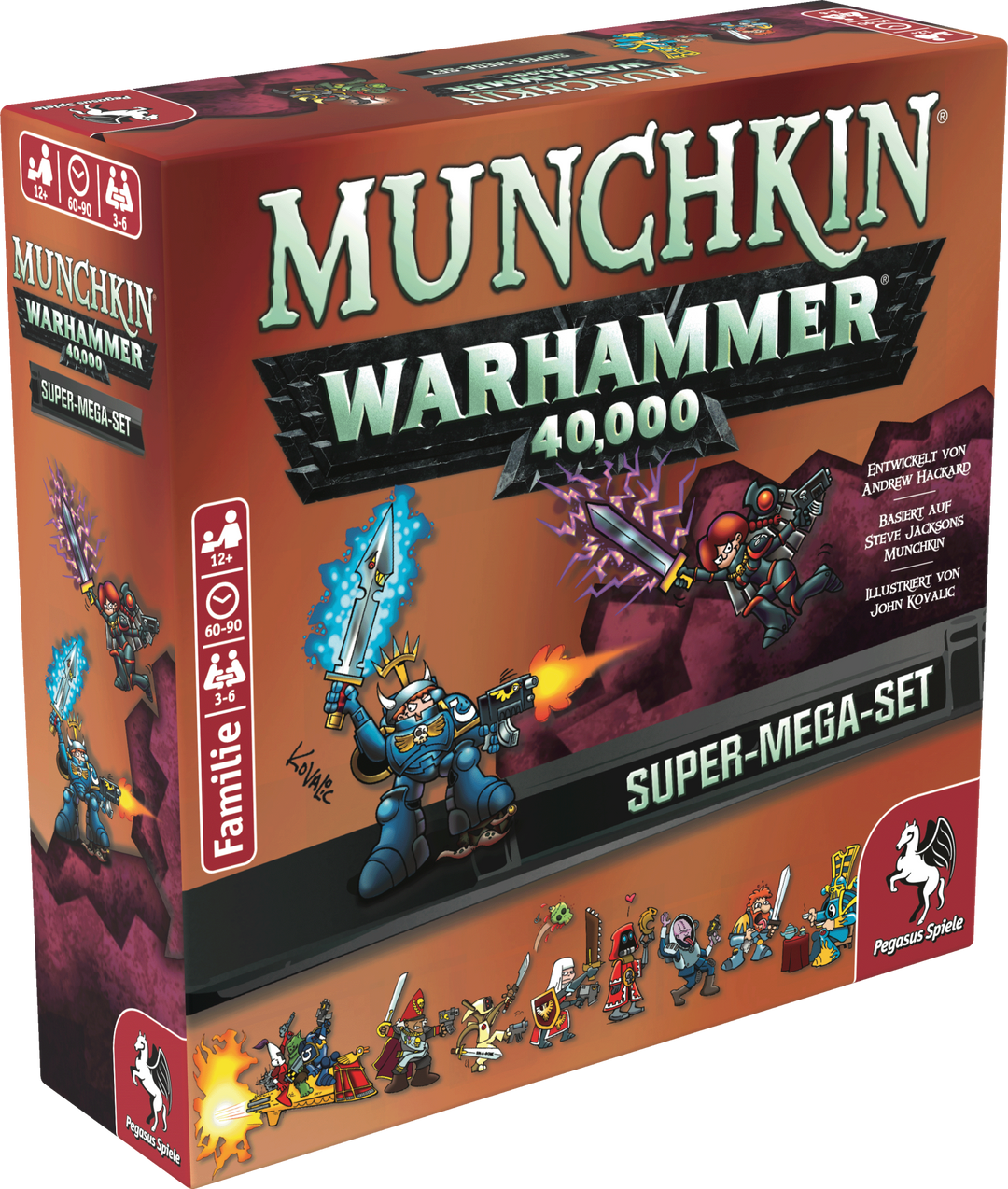 Munchkin: Warhammer 40K - Super Mega Set (DE)