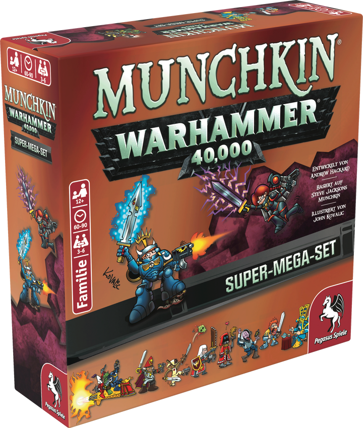 Munchkin: Warhammer 40K - Super Mega Set (DE)
