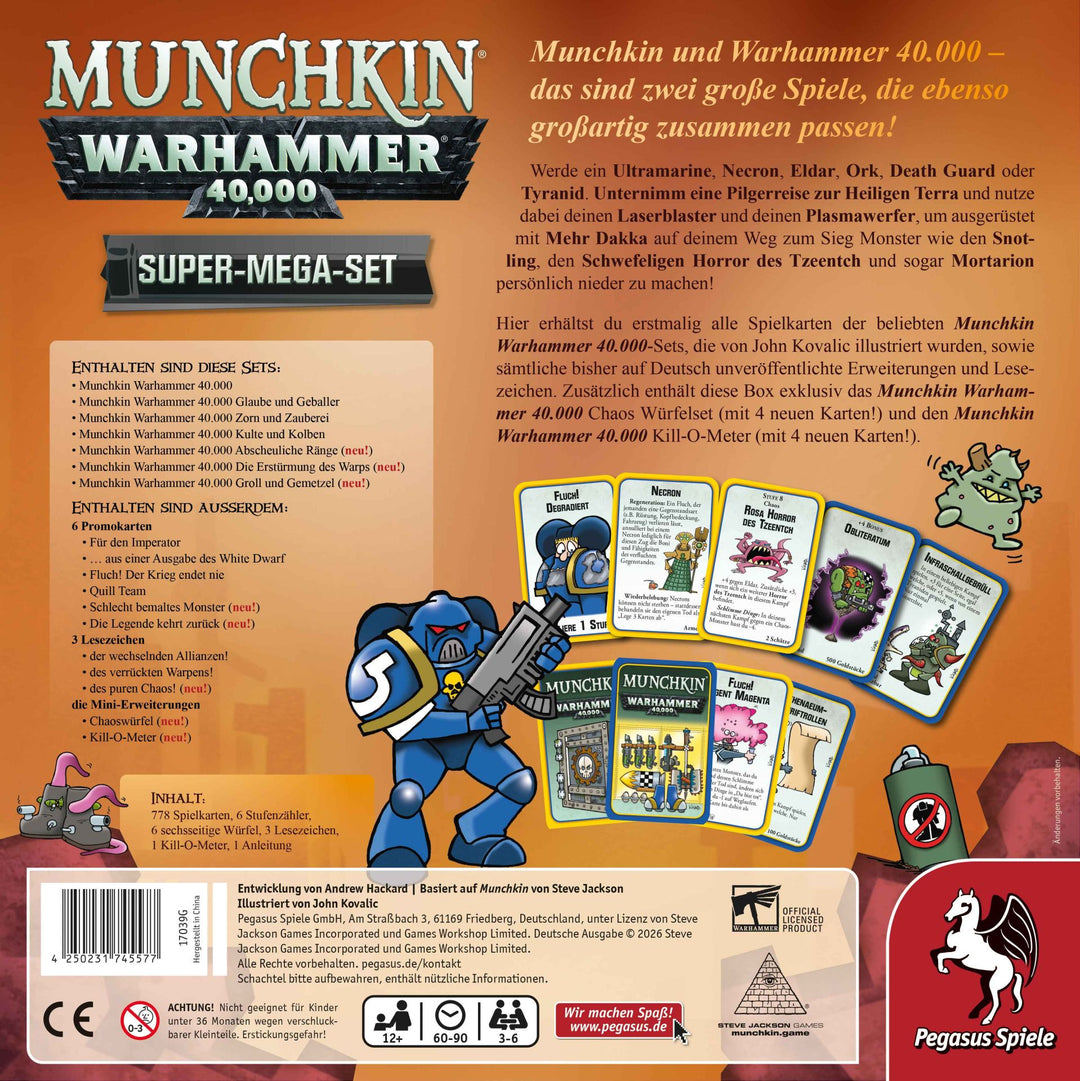 Munchkin: Warhammer 40K - Super Mega Set (DE)
