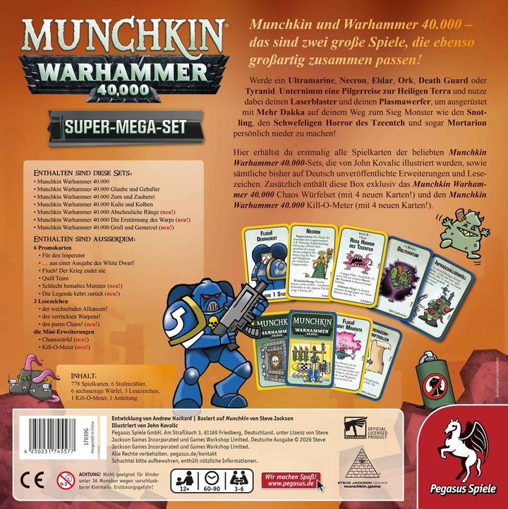 Munchkin: Warhammer 40K - Super Mega Set (DE)