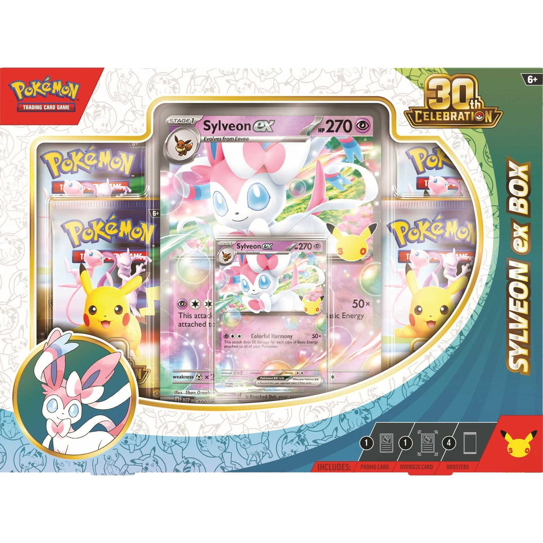 Pokémon TCG: 30th Celebration - ex Box - Sylveon (EN)