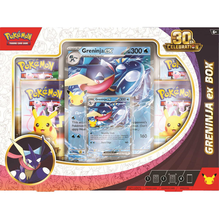Pokémon TCG: 30th Celebration - ex Box - Greninja (EN)