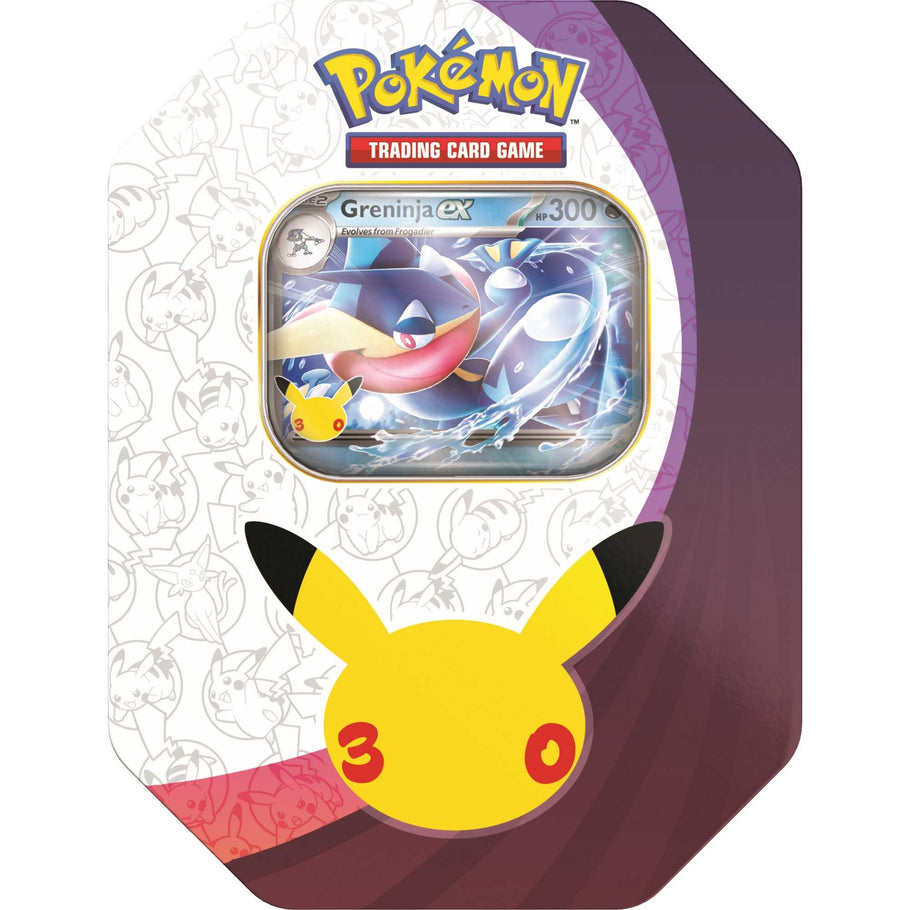 Pokémon TCG: 30th Celebration - ex Tin - Greninja (EN)