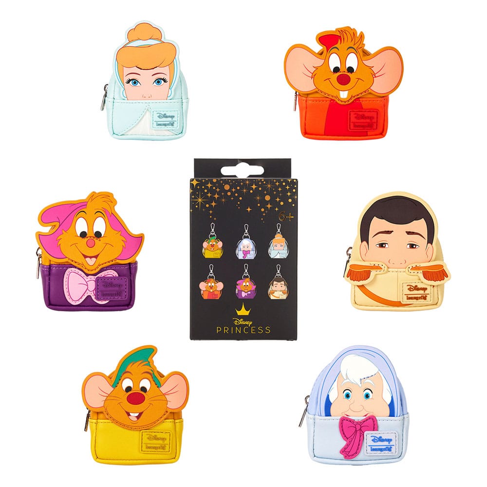 Blind Box: Loungefly - Keychain Charm - Disney - Cinderella 75th Anniversary