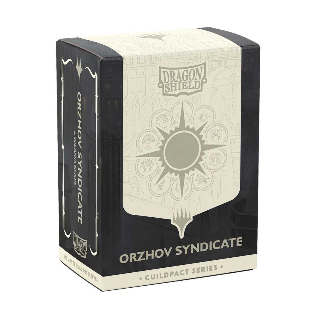 Art Sleeves: Dragon Shield - Dual Matte – Guildpact Series - Orzhov Syndicate