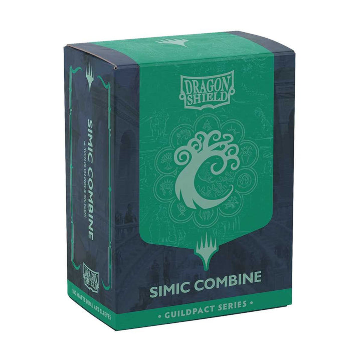 Art Sleeves: Dragon Shield - Dual Matte – Guildpact Series - Simic Combine