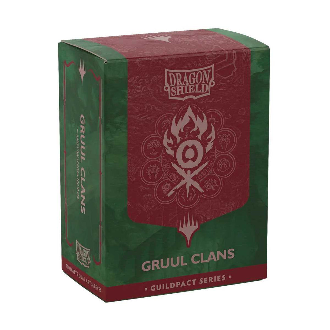 Art Sleeves: Dragon Shield - Dual Matte – Guildpact Series - Gruul Clans