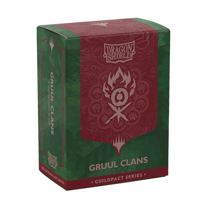 Art Sleeves: Dragon Shield - Dual Matte – Guildpact Series - Gruul Clans