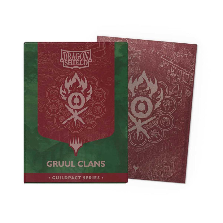 Art Sleeves: Dragon Shield - Dual Matte – Guildpact Series - Gruul Clans