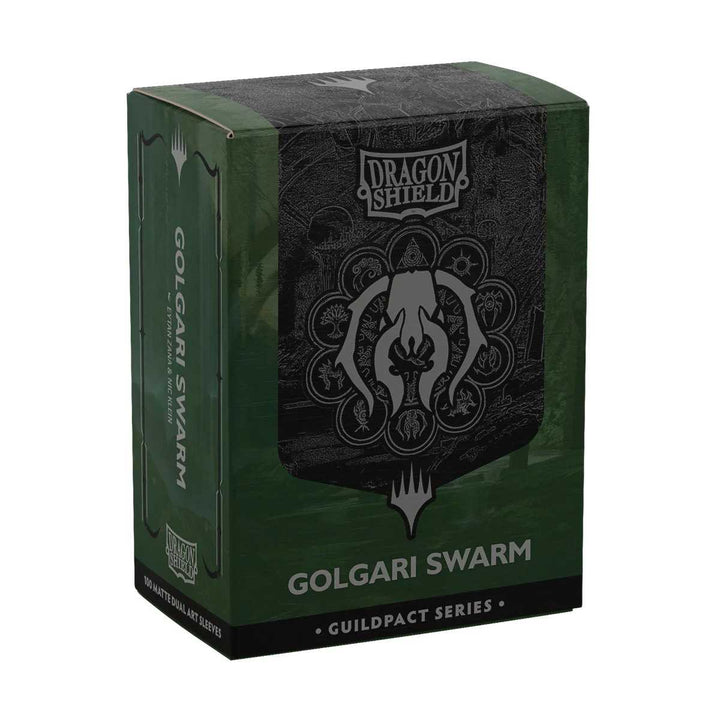 Art Sleeves: Dragon Shield - Dual Matte – Guildpact Series - Golgari Swarm