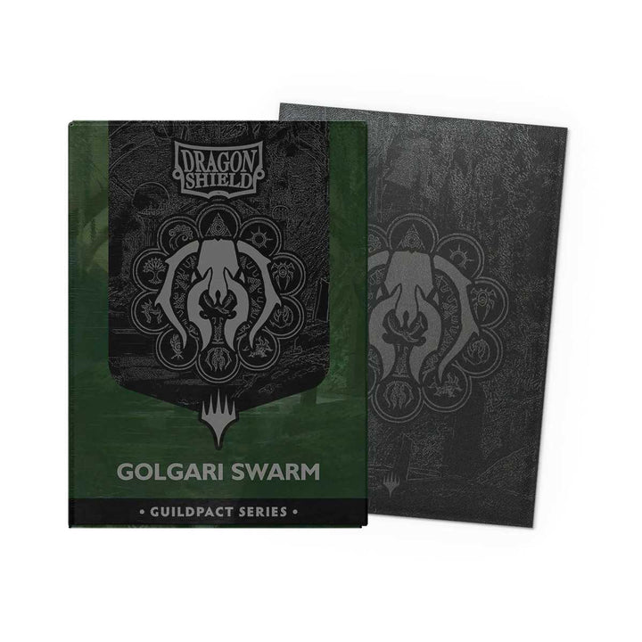 Art Sleeves: Dragon Shield - Dual Matte – Guildpact Series - Golgari Swarm
