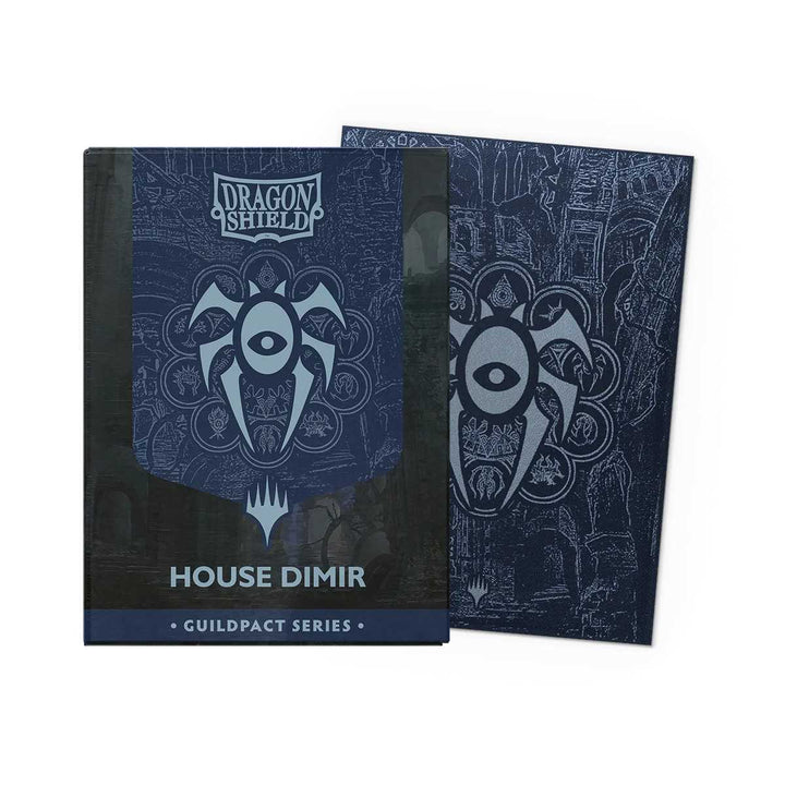 Art Sleeves: Dragon Shield - Dual Matte – Guildpact Series - House Dimir