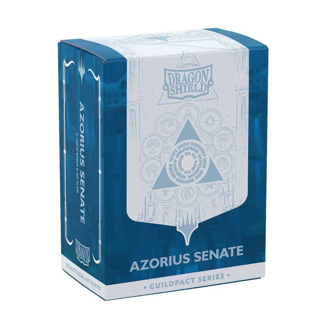 Art Sleeves: Dragon Shield - Dual Matte – Guildpact Series - Azorius Senate