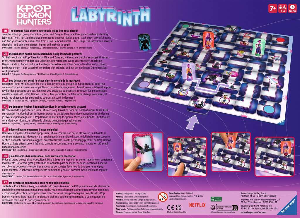 Labyrinth: KPop Demon Hunters (DE/EN/IT/FR)