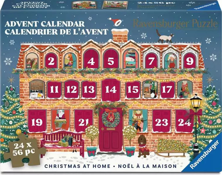 Advent Calendar: Puzzle - Christmas at Home (24x56)
