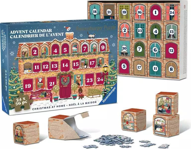 Advent Calendar: Puzzle - Christmas at Home (24x56)