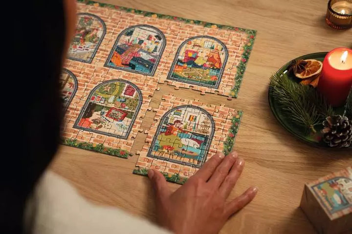 Advent Calendar: Puzzle - Christmas at Home (24x56)