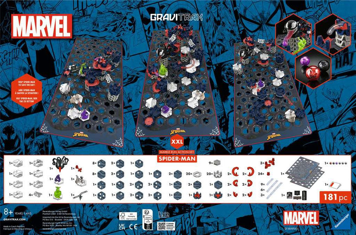 GraviTrax: Spider-Man - Action Set - XXL