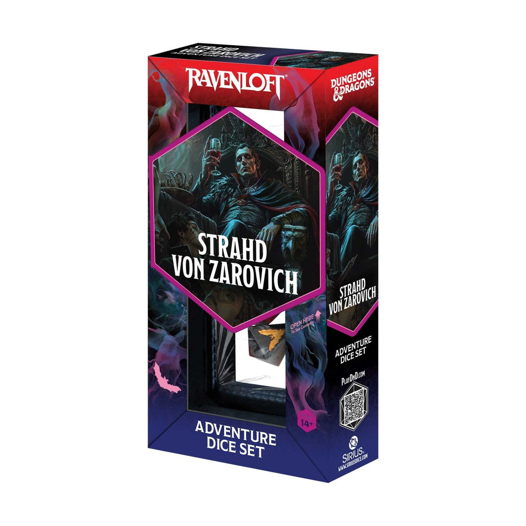 RPG Dice Set: Dungeons & Dragons - Adventure Dice - Darklord Strahd von Zarovich