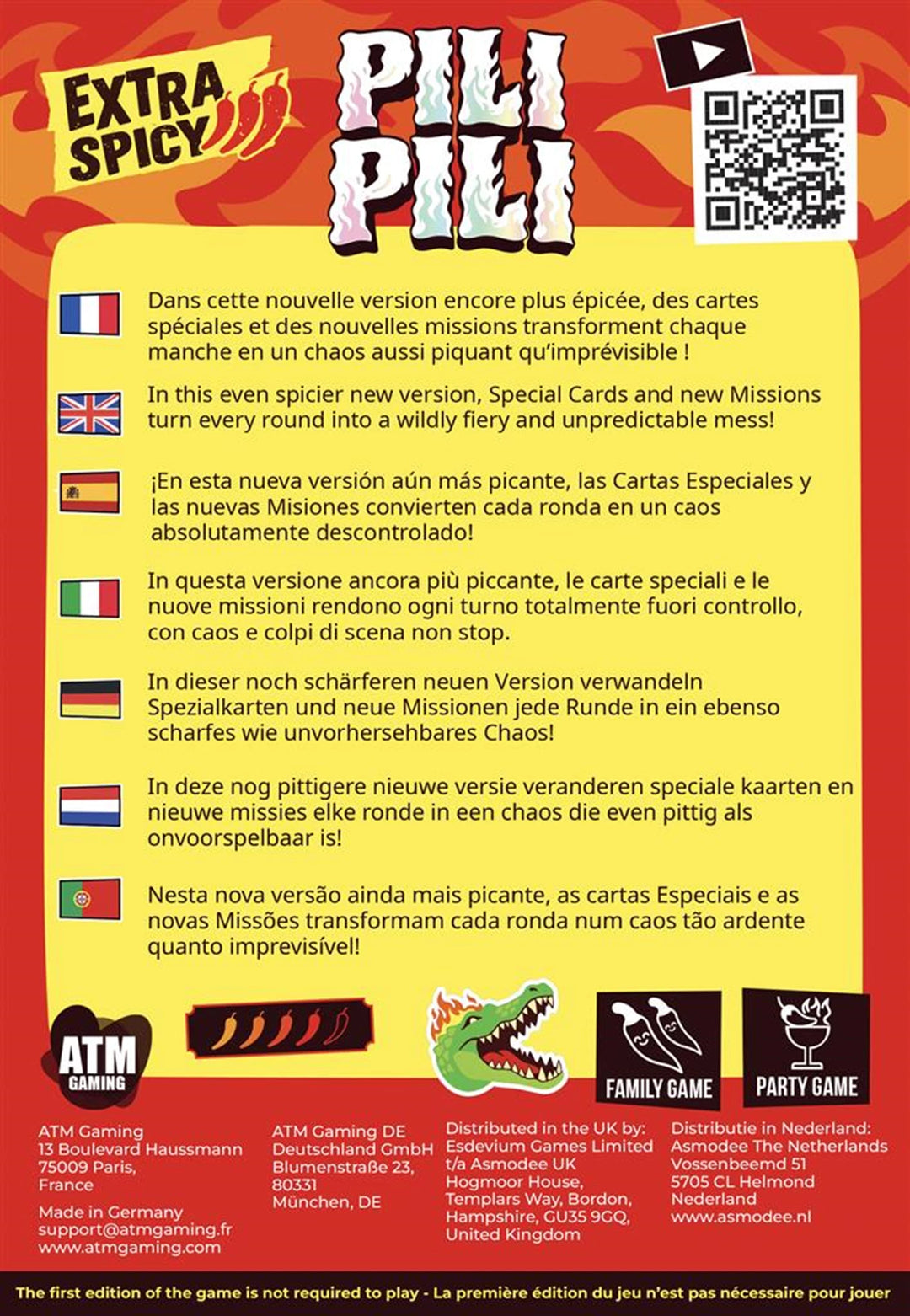 Pili Pili: 2 (EN/DE/FR/IT)