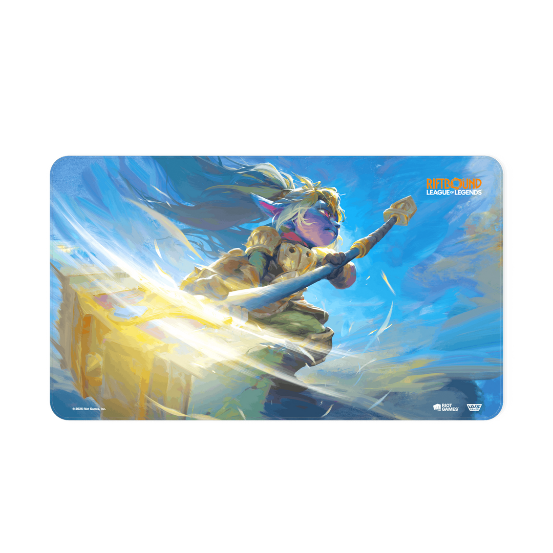 Playmat: Riftbound - League of Legends - Unleashed - Poppy - Keeper of the Hammer