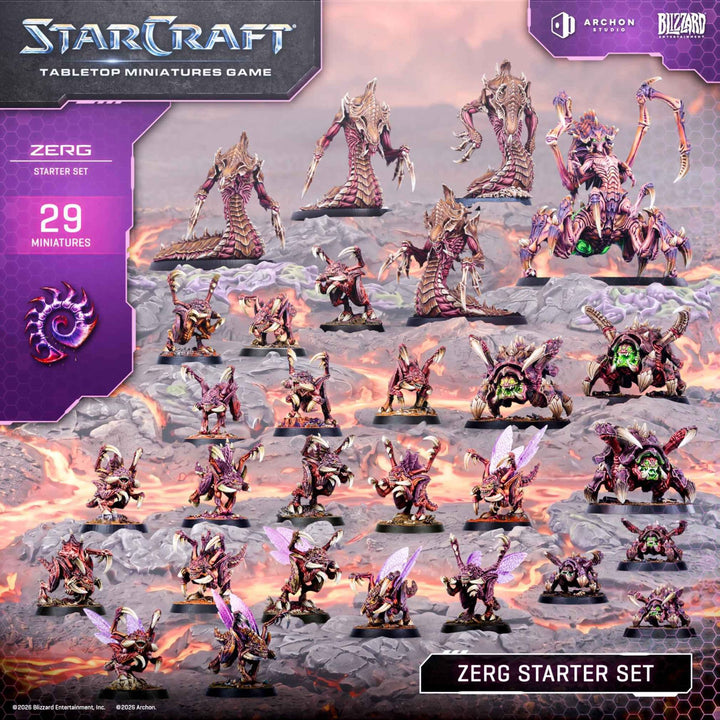 Starcraft: Miniatures Game - Zerg Starter Set (EN)