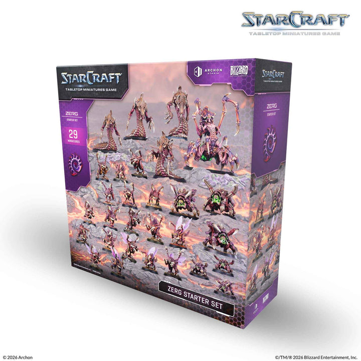 Starcraft: Miniatures Game - Zerg Starter Set (EN)