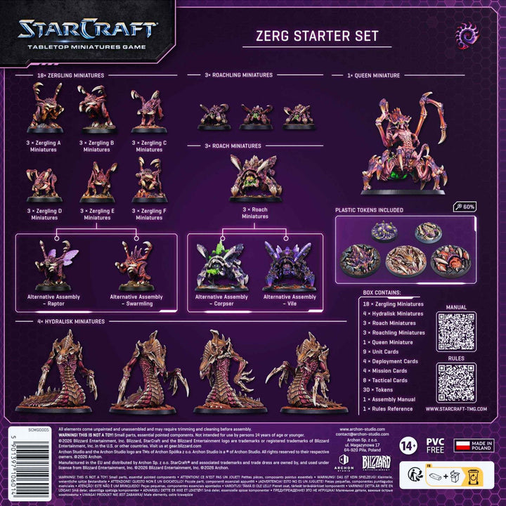 Starcraft: Miniatures Game - Zerg Starter Set (EN)