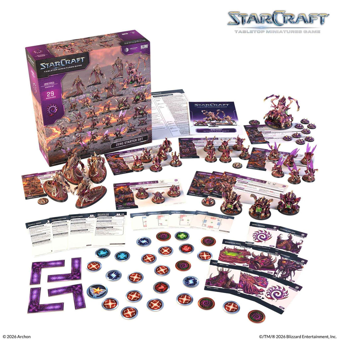Starcraft: Miniatures Game - Zerg Starter Set (EN)