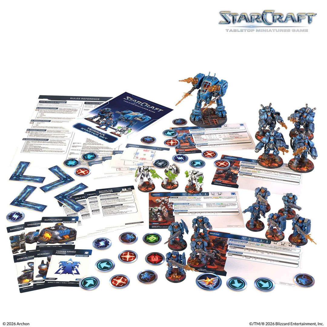 Starcraft: Miniatures Game - Terran Starter Set (EN)