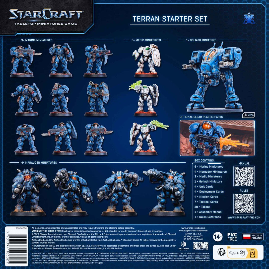 Starcraft: Miniatures Game - Terran Starter Set (EN)