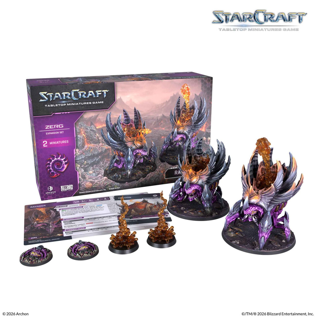 Starcraft: Miniatures Game - Ravager - Zerg - Expansion Set (EN)