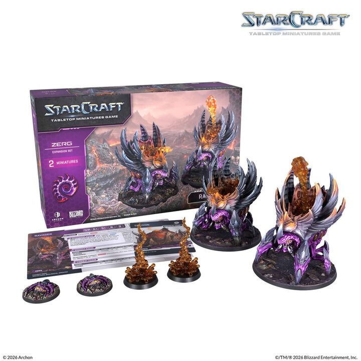 Starcraft: Miniatures Game - Ravager - Zerg - Expansion Set (EN)