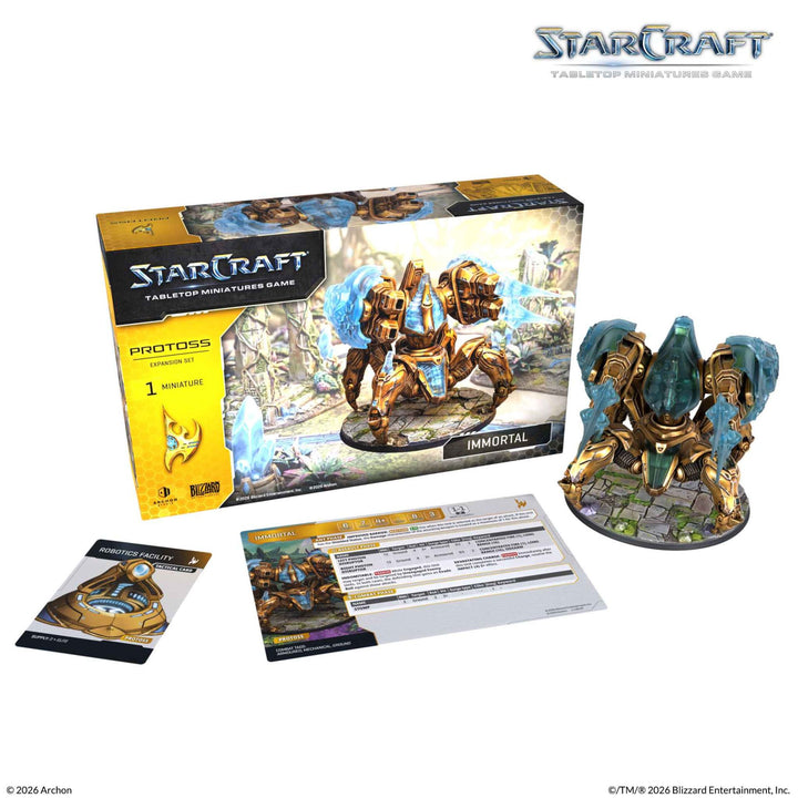 Starcraft: Miniatures Game - Immortal - Protoss - Expansion Set (EN)