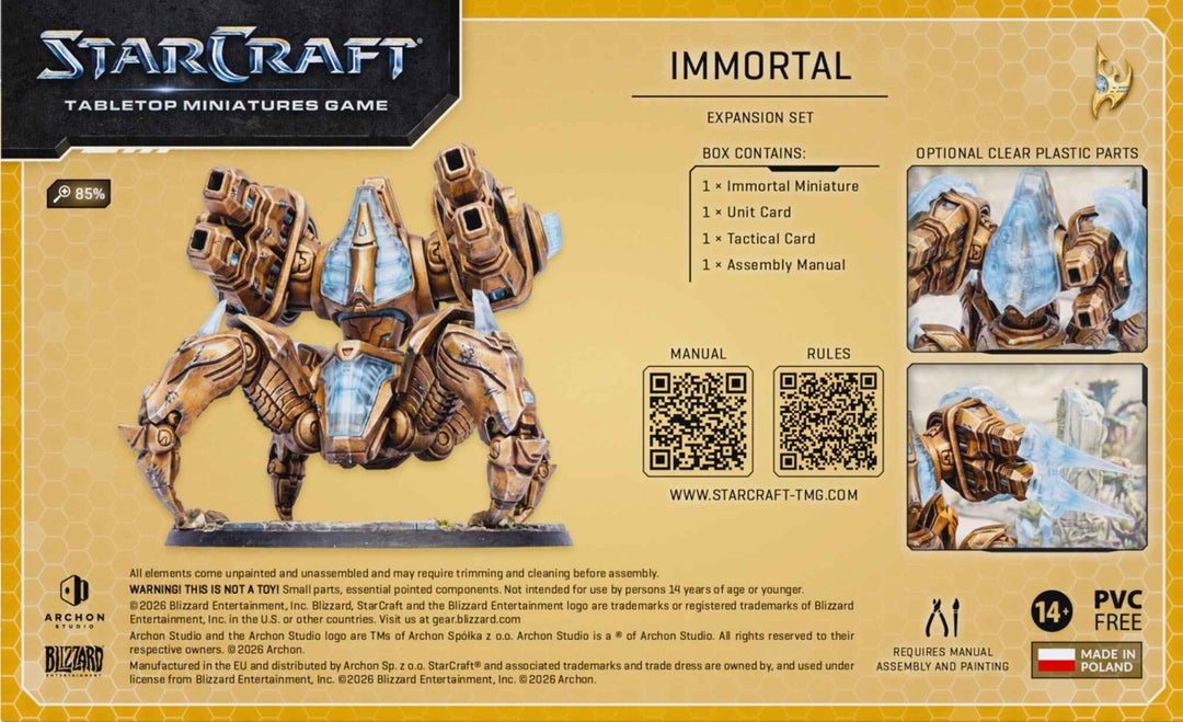Starcraft: Miniatures Game - Immortal - Protoss - Expansion Set (EN)