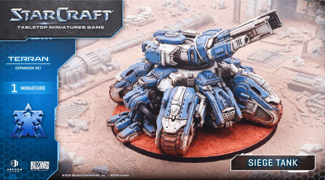 Starcraft: Miniatures Game - Siege Tank - Terran - Expansion Set (EN)