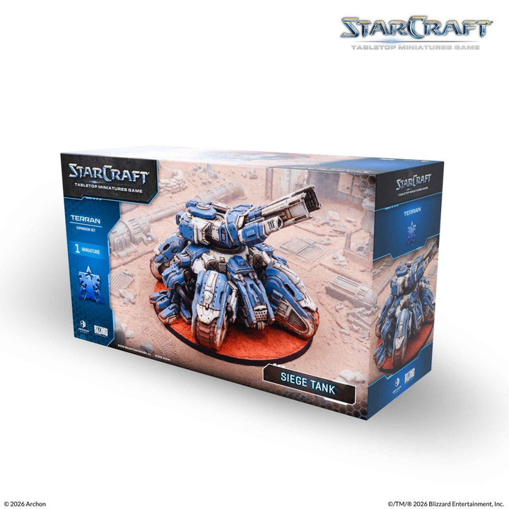 Starcraft: Miniatures Game - Siege Tank - Terran - Expansion Set (EN)