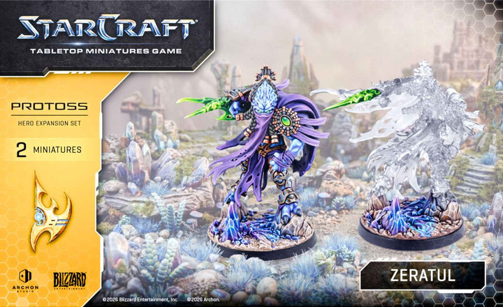 Starcraft: Miniatures Game - Zeratul - Protoss - Hero Expansion Set (EN)