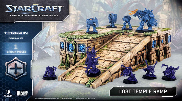 Starcraft: Miniatures Game - Lost Temple Ramp - Terrain Expansion Set (EN)