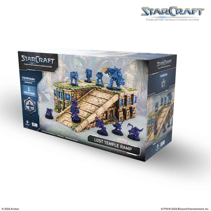 Starcraft: Miniatures Game - Lost Temple Ramp - Terrain Expansion Set (EN)