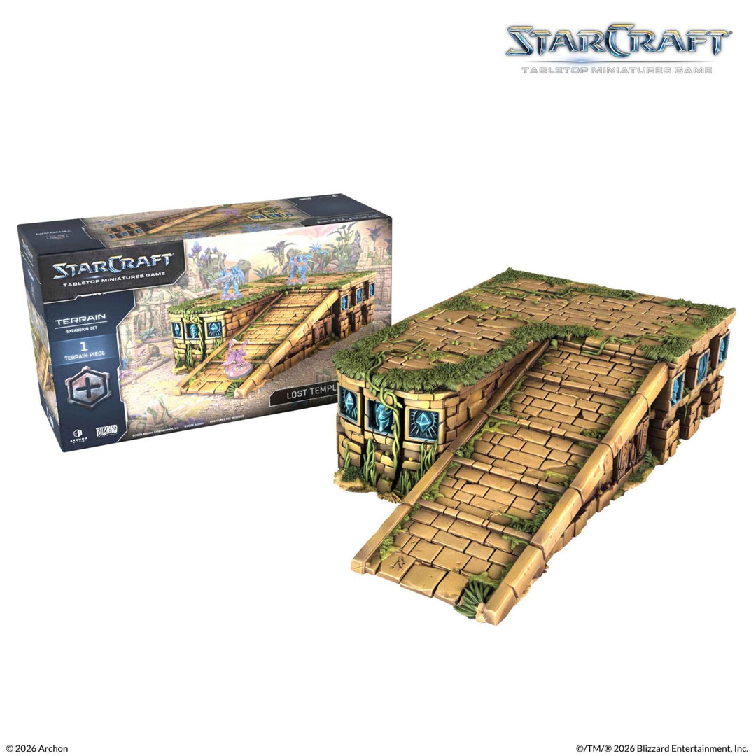 Starcraft: Miniatures Game - Lost Temple Ramp - Terrain Expansion Set (EN)