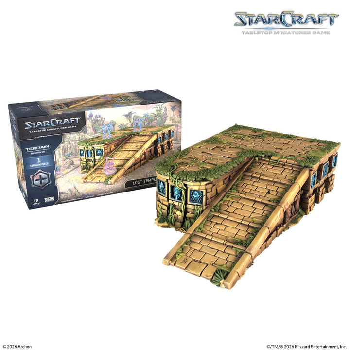 Starcraft: Miniatures Game - Lost Temple Ramp - Terrain Expansion Set (EN)