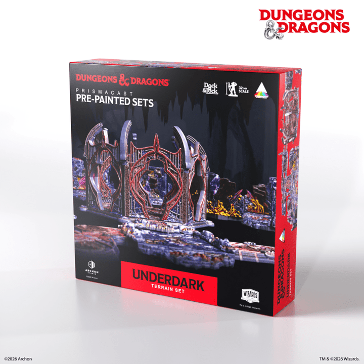 Terrain: Dungeons & Dragons - Underdark Pre-painted - Terrain Set (EN)
