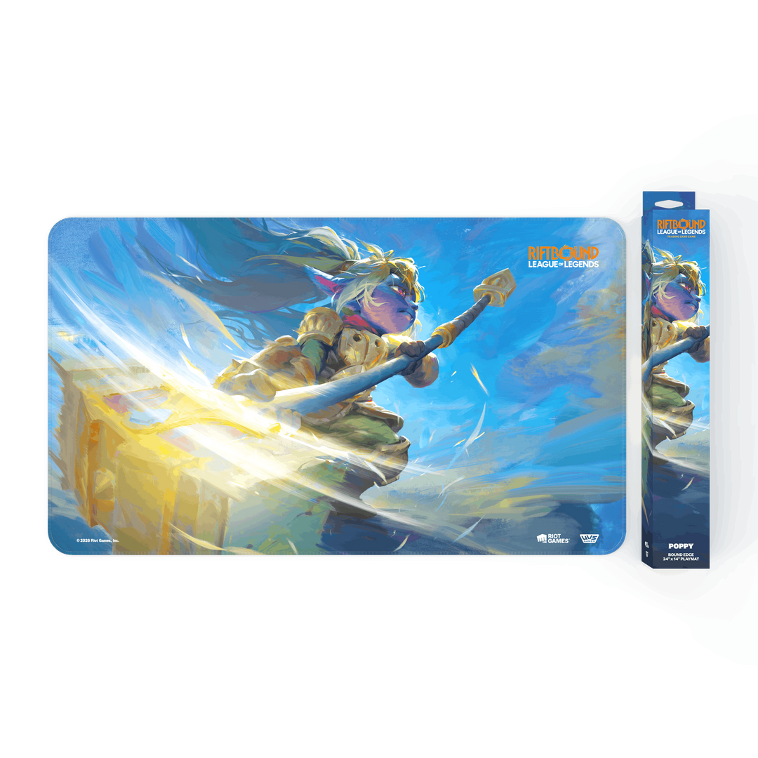 Playmat: Riftbound - League of Legends - Unleashed - Poppy - Keeper of the Hammer