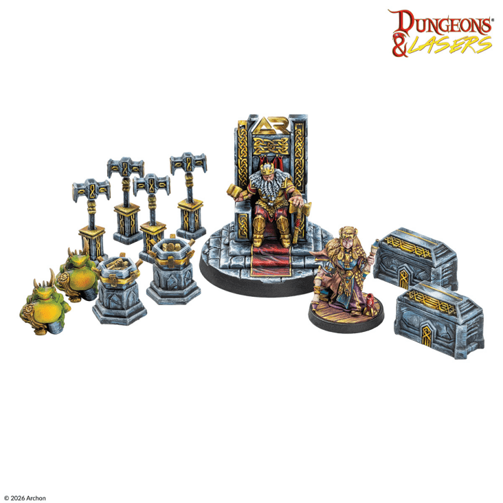 Terrain: Dungeons & Lasers - Iron Crown Monarchs