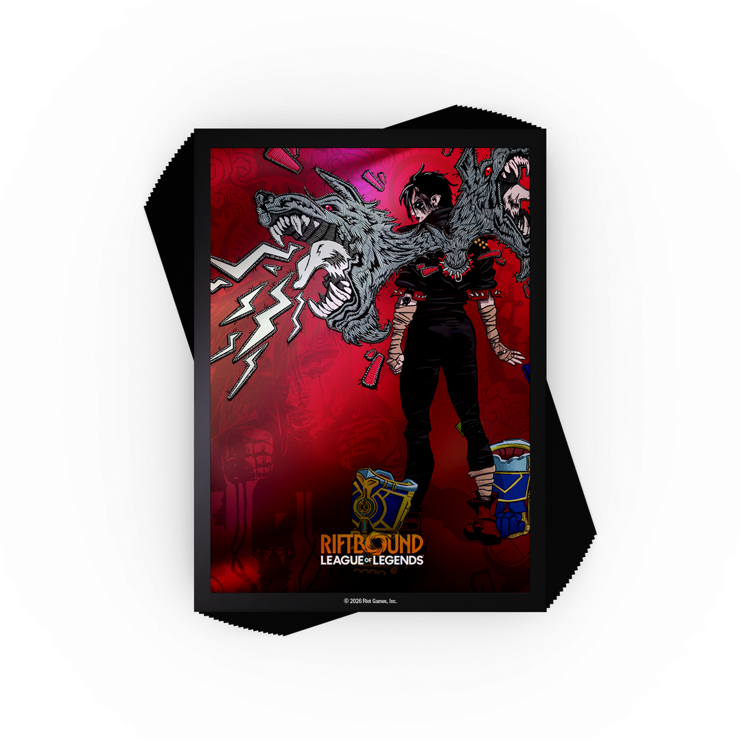 Art Sleeves: Riftbound League of Legends - Unleashed - Vi - Piltover Enforcer