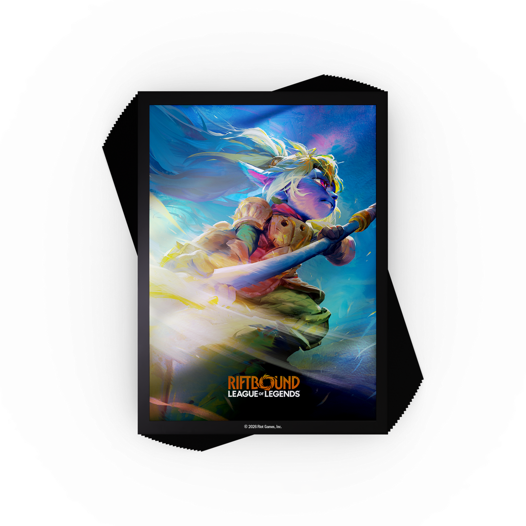 Art Sleeves: Riftbound League of Legends - Unleashed - Poppy - Keeper of the Hammer