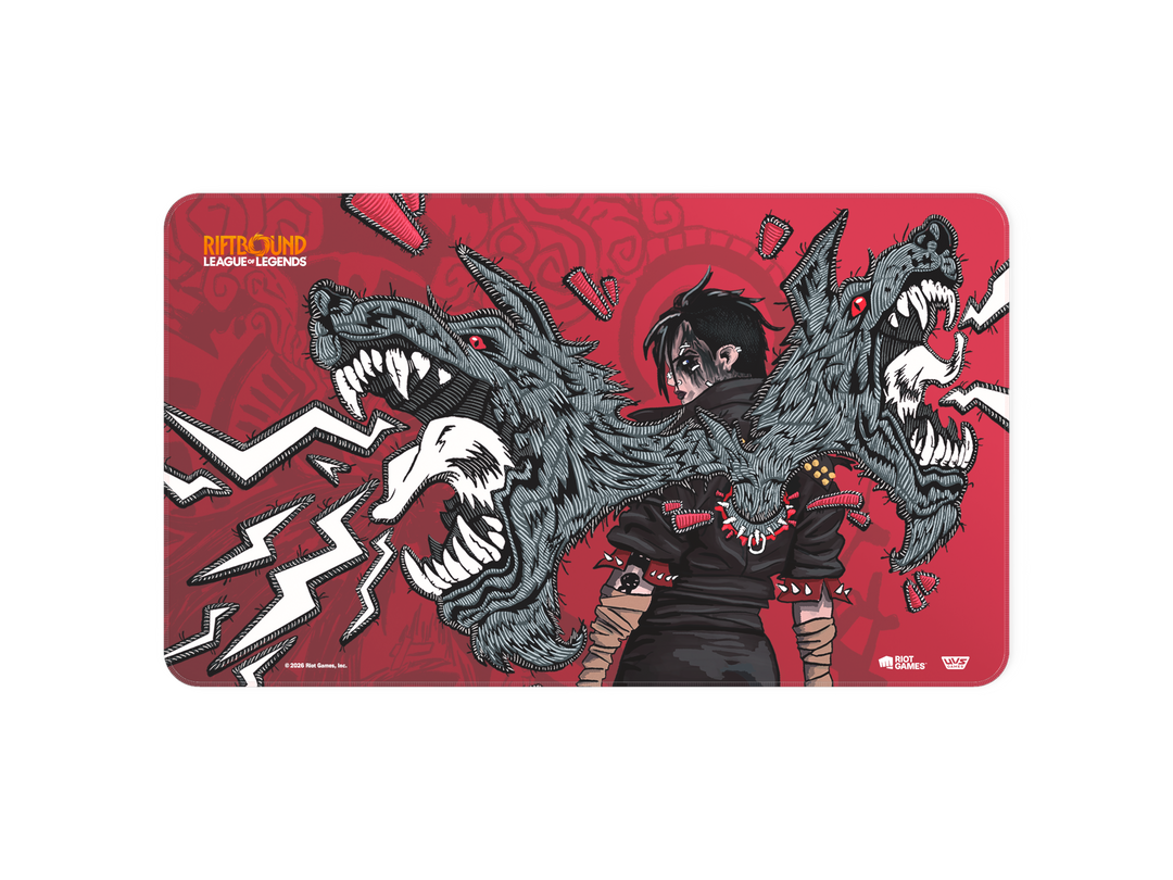 Playmat: Riftbound - League of Legends - Unleashed - Vi - Piltover Enforcer