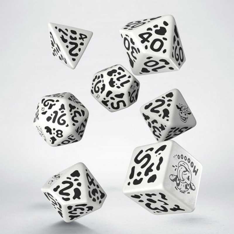Dice Set: Cow Dice Set - MOOzilla